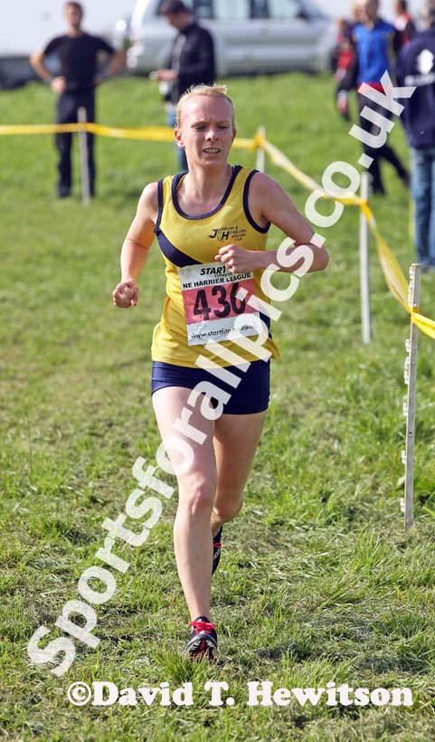 Alex Snook (Jarrow) on her way to winning in the Sherman Cup, Hedley Farm, Tanfield,  County Durham.